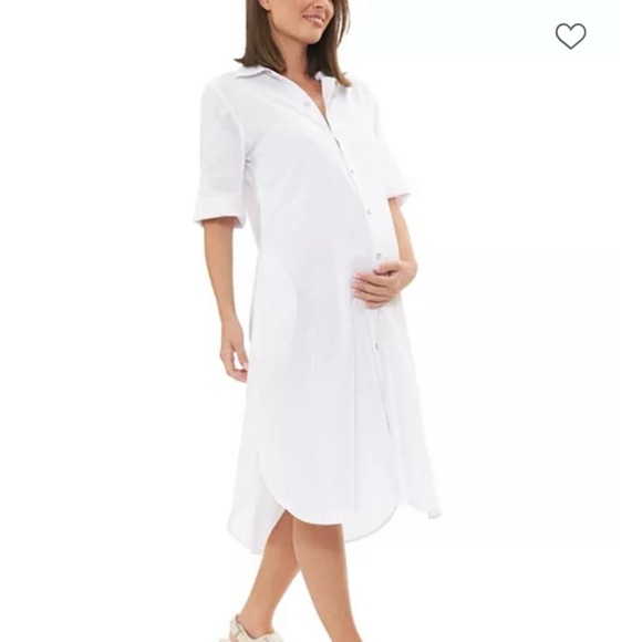 Ripe Dresses & Skirts - Ripe Maternity Linen Dress